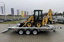 Причіп для міні-екскаватора WIOLA B3540 MAX 3500 кг.